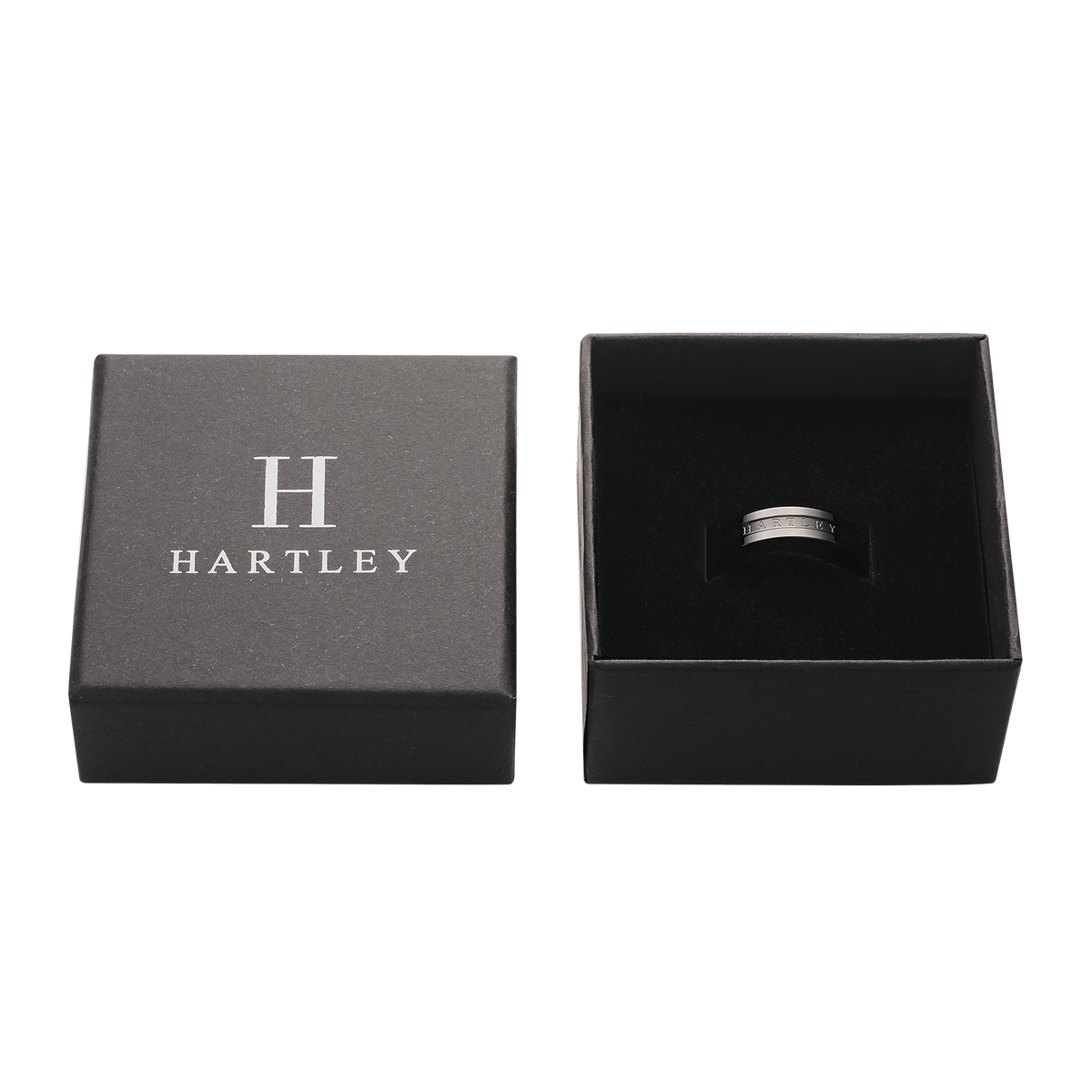 Hartley Black Elegance Ring In Box