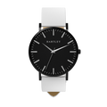 Heritage Black with White Leather