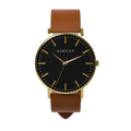 Heritage Gold with Brown Leather
