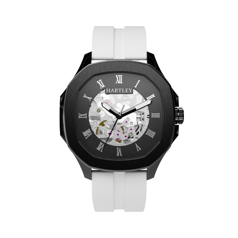 Legacy Black with White Silicone